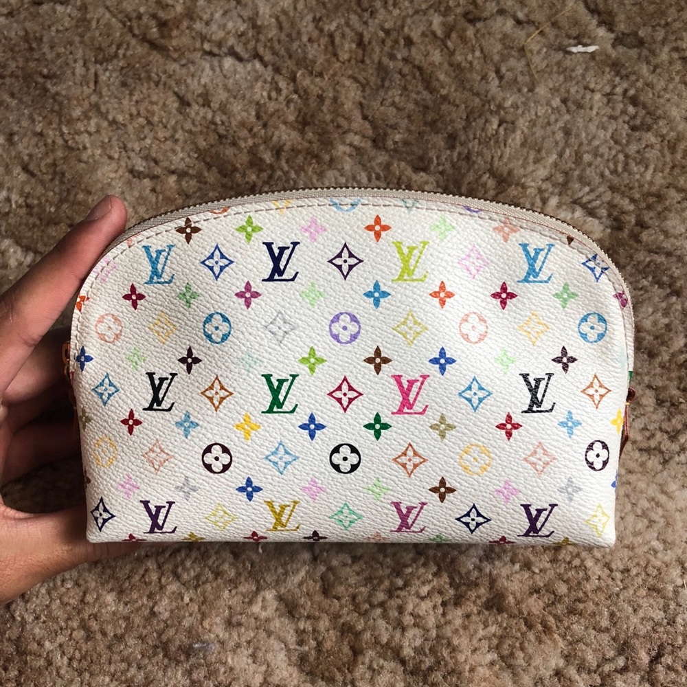 Louis Vuitton Cosmetic Pouch Multicolor Print